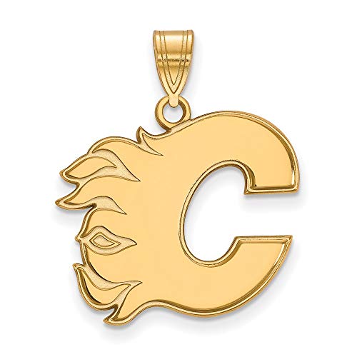 【中古】【未当て嵌める・未開封品】10?ky Calgary Flames Largeシャンデリヤ
