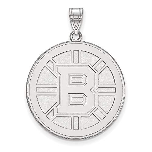 【中古】【未使用・未開封品】Boston Bruins Extra Large (1インチ)ペンダント(スターリングシルバー)|AJIMURA-SHOP