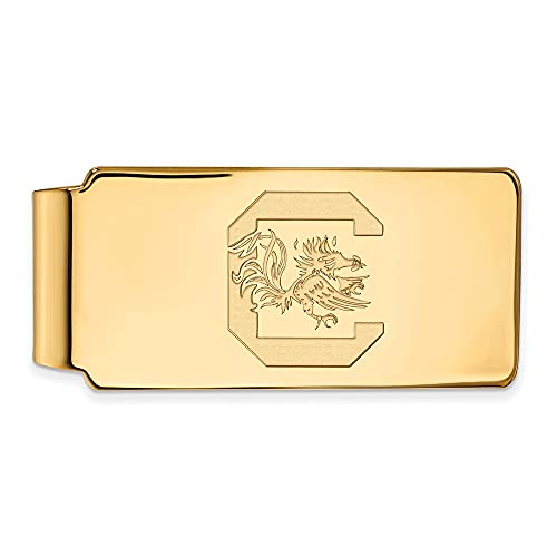 【中古】【未使用・未開封品】サウスカロライナ州お金クリップ(ゴールドメッキ)