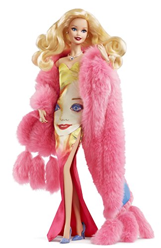 【中古】【未当て嵌める・未開封品】バービー アンディ・ウォーホル No.3 すがた絵 Barbie Andy Warhol お人形さん あやつり人形