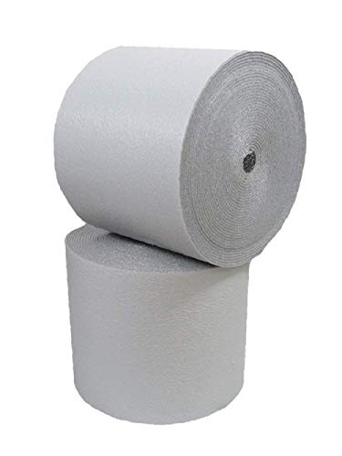 【中古】【未当て嵌める・未開封品】1000?sqftカーポートホワイト無条件反射Foam Core 1?/ 4in不成立バリアロール