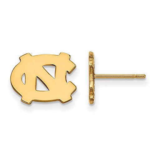 【中古】【未使用・未開封品】North Carolina Extra Small (3?/ 8インチ) ポストイヤリング(14?Kイエローゴールド)｜AJIMURA-SHOP