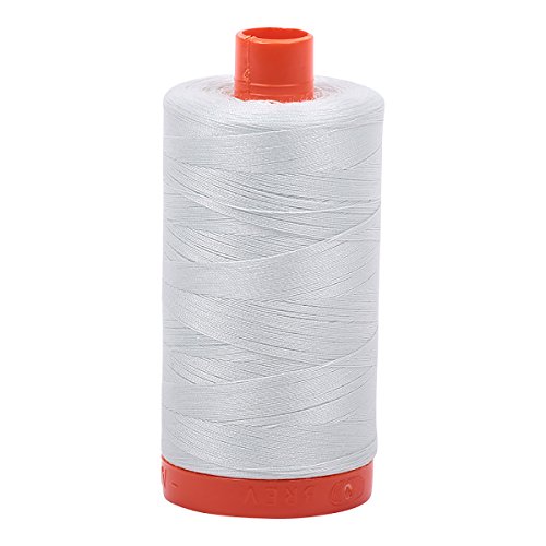 【中古】【未使用・未開封品】Aurifil Mako コットン糸 無地 50wt 1422ヤード ミントアイス