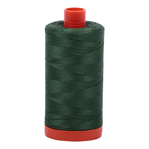 【中古】【未使用・未開封品】Aurifil Mako コットン糸 無地 50wt 1422ヤード 松|AJIMURA-SHOP