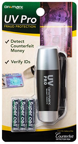 【中古】【未使用・未開封品】Drimark UVライト 偽造札検出器 グレイ