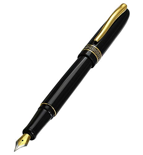 【中古】【未当て嵌める・未開封品】Xezo Fine 筆 黒いこと スクリューオンキャップ付き添い人 押さえる版 (ファントムクラシックブラックF)