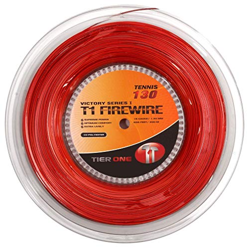 【中古】【未使用・未開封品】Tier One t1-firewireコポリエステルテニス文字列｜AJIMURA-SHOP