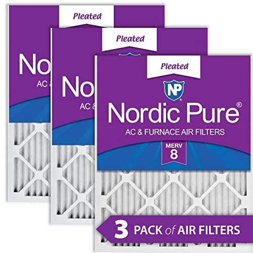 【中古】【未当てはめる・未開封品】Nordic Pure 16?x 30?x 1?m8???3?MERV 8?AC炉こし器16?x 30?x 1?MERV 8?AC炉こし器QTY 3