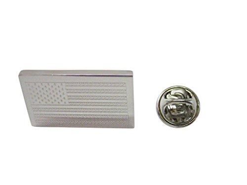 【中古】【未使用・未開封品】Silver Toned Etchedアメリカ国旗ラペルピン 11,527円