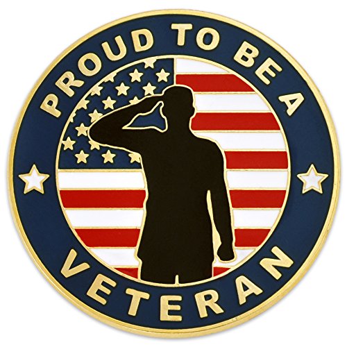 【中古】【未当て嵌める・未開封品】Pinmart \u0027s Made インチ America Pround to be a veteran Patrioticラペルいの一番 25 ゴールド その他-靴