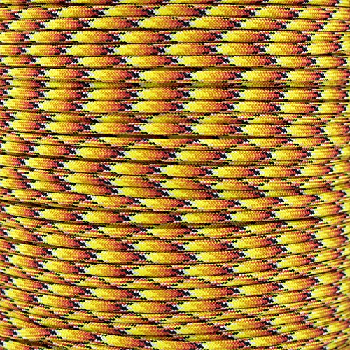 【中古】【未当て嵌める・未開封品】Paracord Planet 10?\u0027、25、50、100?\u0027 Hanks \u0026 250?\u0027、1000?\u0027木管の落下傘550吊りひも手合いIII 7同盟罷工地べたParacord目あたらしい色 イエ