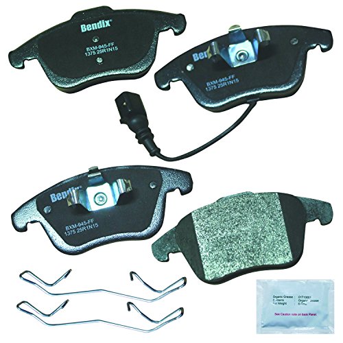 【中古】【未使用・未開封品】Bendix プレミアム 銅フリー CFM1375 セミメタリック ブレーキパッド (取り付けハードウェアフロント付き)|AJIMURA-SHOP