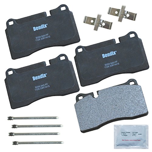 【中古】【未使用・未開封品】Bendix プレミアム 銅不使用 CFM1129 プレミアム 銅不使用 セミメタリック ブレーキパッド (取り付け金具フロント)