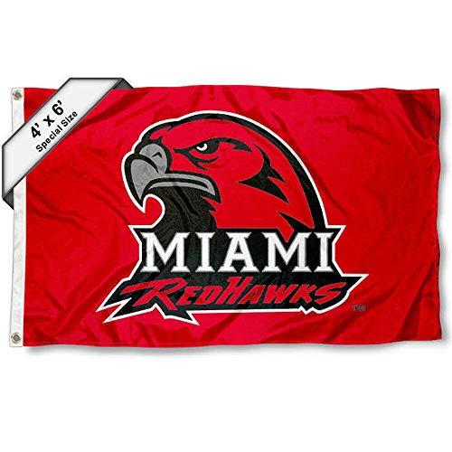 【中古】【未使用・未開封品】MU Redhawks 4?' x6?'フラグ
