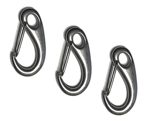 【中古】【未使用・未開封品】3ピースステンレススチール316スプリングスナップLobster Claw 2?" Marine Grade｜AJIMURA-SHOP