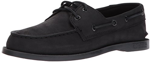 【中古】【未当て嵌める・未開封品】Sperry Top-Sider ユニセックス・キッズ Authentic Original 色つや: 黒いこと