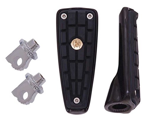 【中古】【未使用・未開封品】Ciro 61026 フットペグ (ブラックCmxデザインオスマウント)
