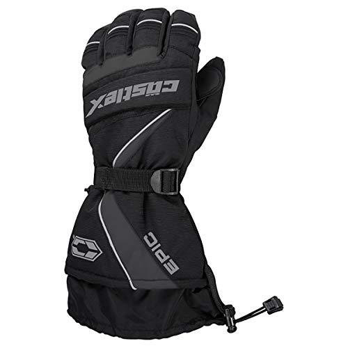 【中古】【未使用・未開封品】城X epic-g1メンズスノーモービル手袋???グレー???XLG