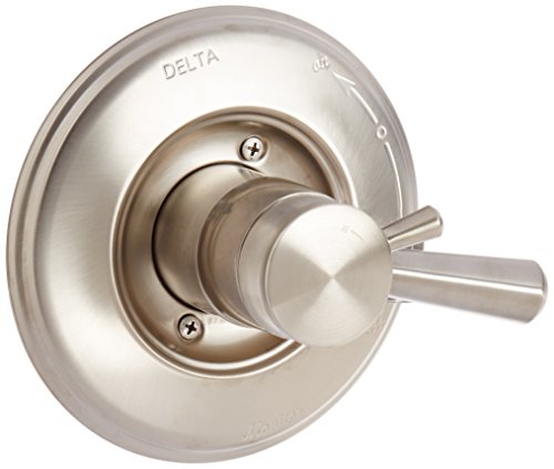 【中古】【未使用・未開封品】Delta Faucet Linden 17シリーズ デュアルファンクションシャワーハンドルバルブトリムキット ステンレス T17093-SS (バルブは含まれません)