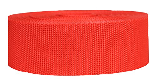 【中古】【未使用・未開封品】Strapworks Heavyweight Polypropylene Climbing Webbing, Blood Orange, 2" x 50 yd 141［並行輸入］｜AJIMURA-SHOP