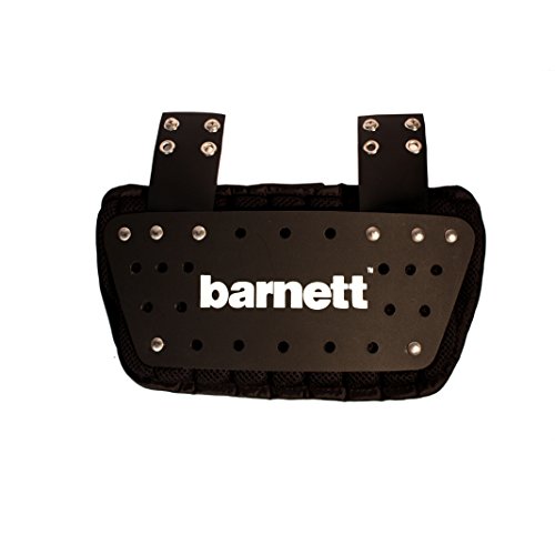 【中古】【未使用・未開封品】B01アメリカンフットボールスパインパッド、ブラック、ワンサイズ