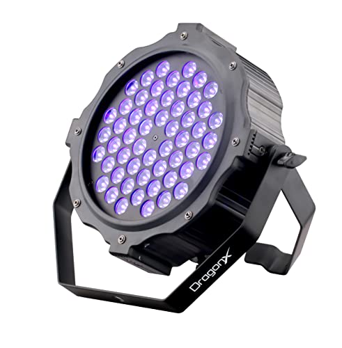【中古】【未当て嵌める・未開封品】DragonX LED UV黒いことともし火 54X3W 高明快さ DJ LED 黒いことともし火 DMX512 調光役立つこと付き添い人注目の的 閃光電球付き添い人 その他-キッチン用品・食器・調理器具