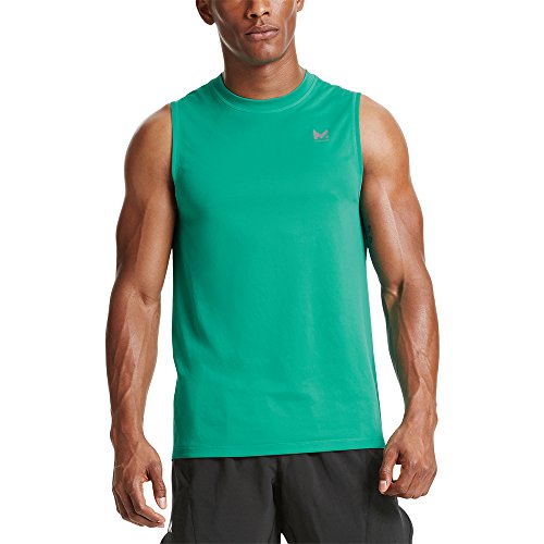 【中古】【未使用・未開封品】Mission メンズ VaporActive Alpha ノースリーブTシャツ L グリーン｜AJIMURA-SHOP