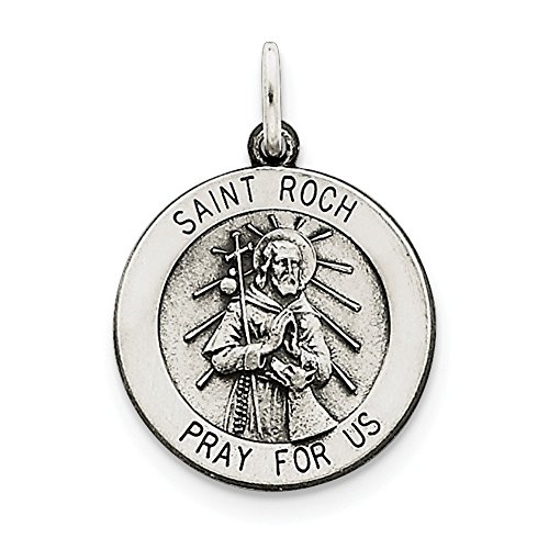 【中古】【未使用・未開封品】スターリングシルバーアンティークSaint Roch Medal｜AJIMURA-SHOP