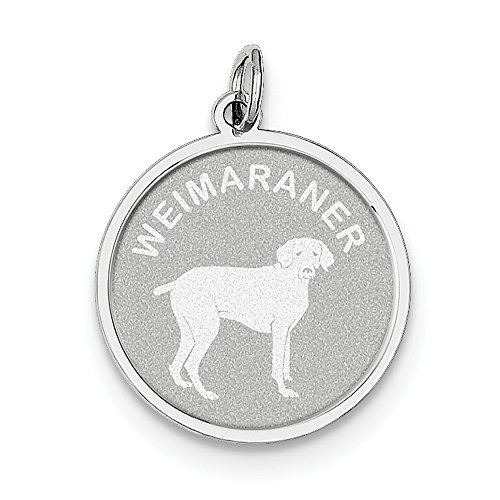 【中古】【未当て嵌める・未開封品】スターリングしろがね色 Weimaraner レコード盤引きつける