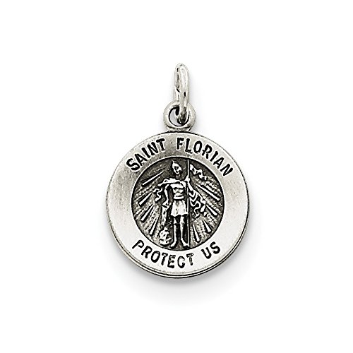 【中古】【未使用・未開封品】スターリングシルバーアンティークSaint Florian Medal