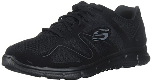 【中古】【未当て嵌める・未開封品】Skechers Sport メンズ 篇什 閃光電球尖んがり オックスフォード US 大きさ: 24.5 色つや: 黒いこと