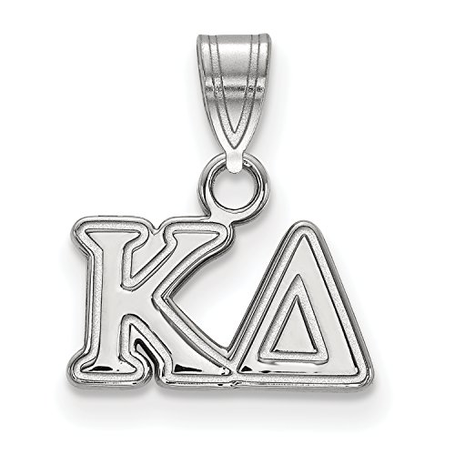 【中古】【未当て嵌める・未開封品】LogoArtスターリングしろがね色Kappa Delta Smallシャンデリヤチェーン店Included