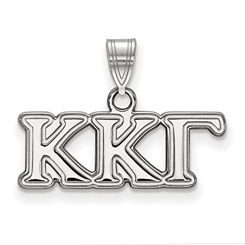 【中古】【未使用・未開封品】LogoArtスターリングシルバーKappa Kappa Gamma SmallペンダントチェーンIncluded