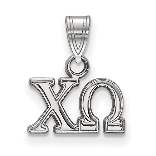 【中古】【未使用・未開封品】LogoArtスターリングシルバーChi Omega SmallペンダントチェーンIncluded|AJIMURA-SHOP