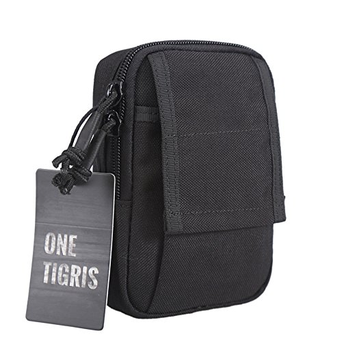 【中古】【未使用・未開封品】OneTigrisタクティカルMOLLE EDCポーチガジェットユーティリティベルトウエストバッグfor 5.5インチIphone 6?Plus iPhone 7?Plusスマートフォ