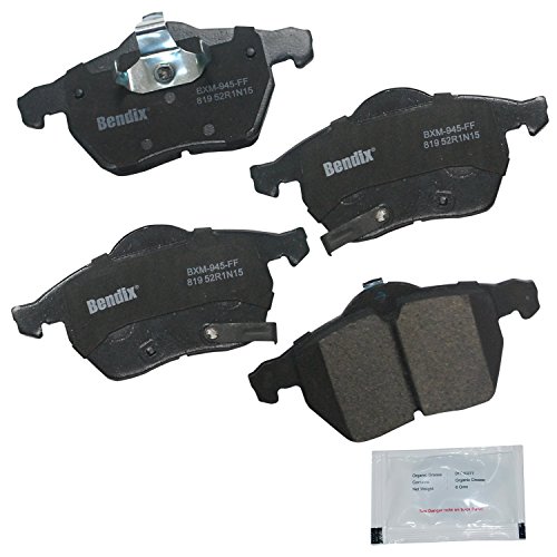 【中古】【未使用・未開封品】Bendix プレミアム 銅不使用 CFM819 プレミアム 銅フリー セミメタリック ブレーキパッド (フロント)