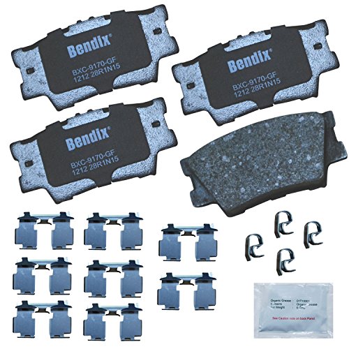 【中古】【未使用・未開封品】Bendix CFC1212 プレミアム銅フリー セラミックブレーキパッド (リア取り付け用ハードウェア付き)|AJIMURA-SHOP