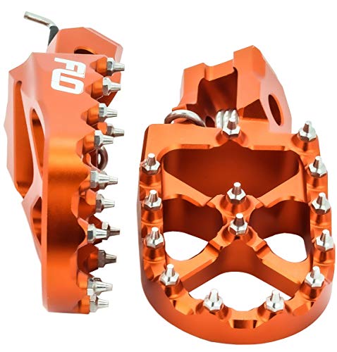 【中古】【未使用・未開封品】FLO MOTORSPORTS フットペグ、適合: 2016-2019 KTM 125SX/150SX/250-450SX-F & XC-F|AJIMURA-SHOP