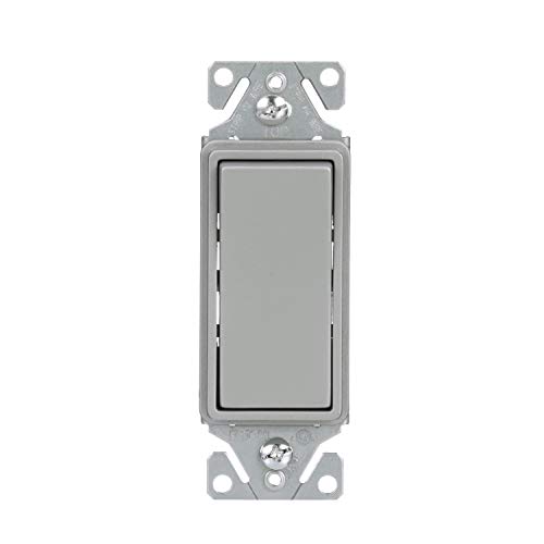 【中古】【未当て嵌める・未開封品】Eaton 7501sg-k-l Single Pole Designer取り替えっこ、しろがね色Granite