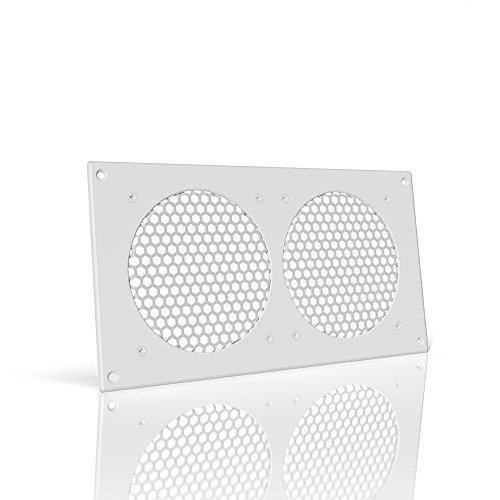【中古】【未使用・未開封品】AC Infinity ホワイト換気グリル 12インチ PCコンピュータAV電子キャビネット用 交換用グリル AIRPLATE S7/T7用