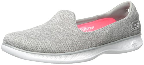 【中古】【未当て嵌める・未開封品】Skechers Performance レディース Go Step Lite スリッポン ウォーキングシューズ, ヘザーグレー, 10 その他-靴