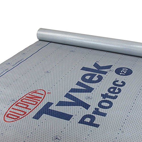 【中古】【未使用・未開封品】DuPont Tyvek Protec 120 屋根下葺き - 4フィートx 250フィート巻｜AJIMURA-SHOP