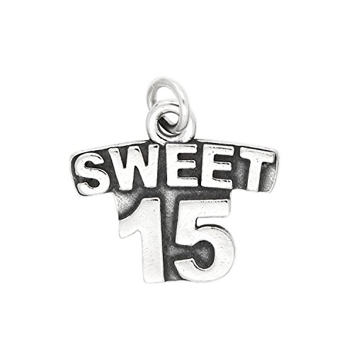 【中古】【未使用・未開封品】スターリングシルバー 酸化 Quincea?era Sweet 15 チャーム|AJIMURA-SHOP