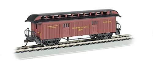 【中古】【未使用・未開封品】Bachmann Industries荷物PRR HOスケールold-time Car with round-end Clerestory屋根