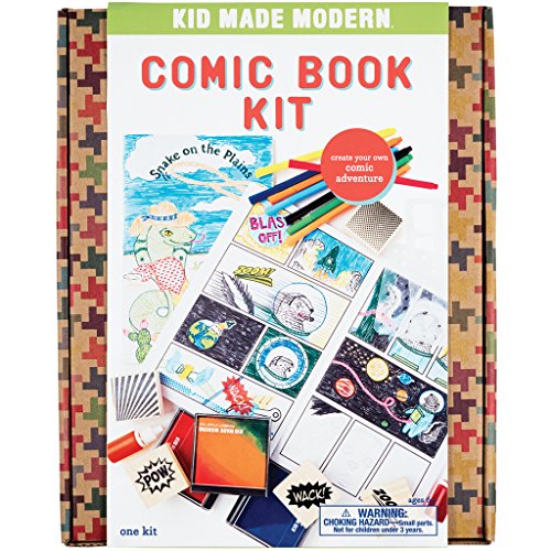 【中古】【未使用・未開封品】キッズメイド モダン コミックブックキット - 子供用アート&クラフト玩具 子供向け物語テリング