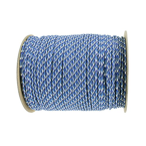 【中古】【未当てはめる・未開封品】(パラコードプラネット) Paracord Planet パラコード （50色以上）1,000フート巻き 250フート巻き 100フート束 青味