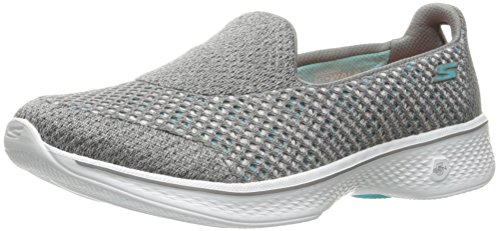 【中古】【未使用・未開封品】Skechers Performance Women's ゴー・ウォーク 4 キンドル スリッポン ウォーキングシューズ US サイズ: 6 C/D US Women カラー: グレー