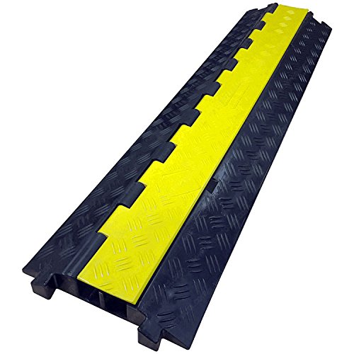 【中古】【未当て嵌める・未開封品】The Falconポリウレタンケーブルプロテクター???2掘り割り 3 Units 黒いこと CP-FALCON-210-Y/B-3PK