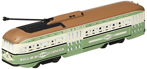 【中古】【未使用・未開封品】Bachmann Sandiego PCC ストリートカー スパークリングトロリーポール付き