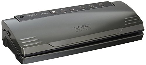 【中古】【未当て嵌める・未開封品】Caso 11392 Vc300 自動小銃無意味さシーラーシステム 食料雑貨類保護すること\u0026保護すること用 しろがね色